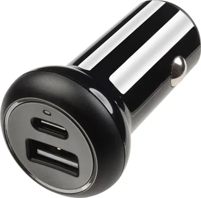 Image de ViVanco™Super Fast Car Charger Universal Noir Allume-cigare Charge rapide voiture (62303)