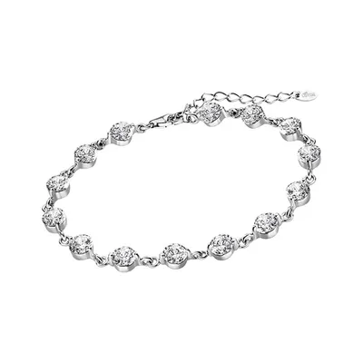 Produktbild von Lotus Silver Zirkonia Armband Damen LP1788-2/1 Kreise 925 Silber D2JLP1788-2-1