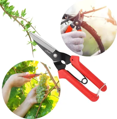 Obrázek produktu pro Ruční zahradní NŮŽKY NA VĚTVE, nůžky na keře, OSTRÉ 20 cm