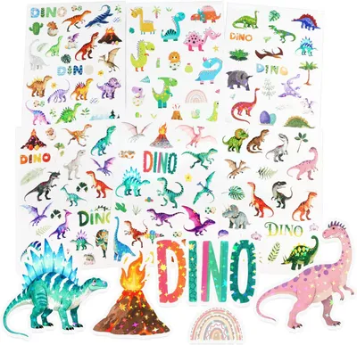 Immagine prodotto di Set di adesivi, 100 pezzi, impermeabili, colorati, per bambini e per decorazioni