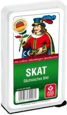 Produktbild von Skat, sächsisches Bild, 32 Karten in Faltschachtel