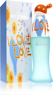 Zdjęcie produktu dla Moschino Cheap & Chic I Love Love, Kobiety, 100 ml, Butelka jednorazowa, Grejpfrut, Cytryna, Pomarańczowy, Porzeczka, Cynamon, Konwalia, Różowy, Cedr, Piżmo, Drewniany