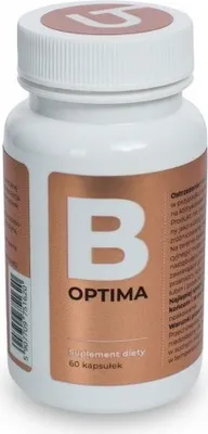 Produktbild von B Optima B-Vitamin-Komplex für Stoffwechsel & Nervensystem, 60 vegane Kapseln