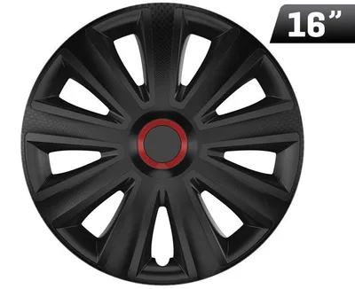 Zdjęcie produktu dla Kołpaki Aviator RR black 16", 4 szt.