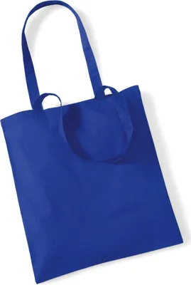 Produktbild von Westford Mill W101 | Bag for Life - Long Handles Einkaufstasche - 38 x 42 cm - Farbe: Bright Royal - Größe: One Size