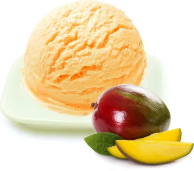 Image de Mango Low Carb Glace en poudre Vegan sans sucre, ni lactose 333 g