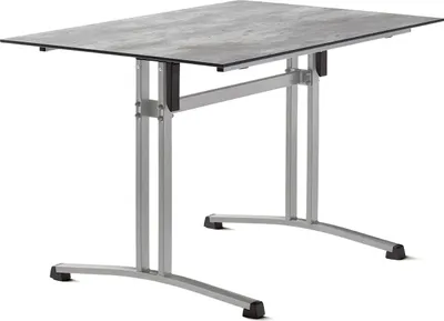 Produktbild von Gartentisch >5360-21< in Beton hell, Polytec® - 120x73x80cm (BxHxT)
