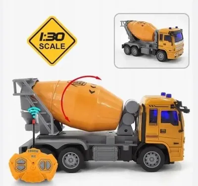 Produktbild von RC-Betonmischer + Lader + Kran – Ciuciubabka