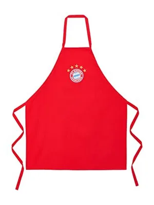 Produktbild von FC Bayern München Grillschürze Logo rot