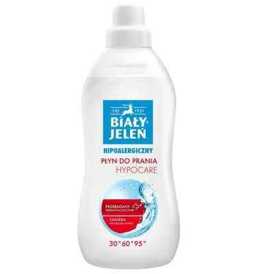 Obrázok produktu pre Biały Jeleń, Płyn do prania, Hypocare, 1 l