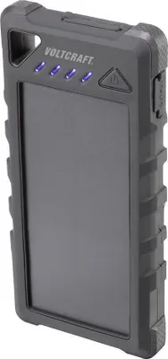 Produktbild von VOLTCRAFT VC-SL16000 VC-11946675 Solar-Powerbank Ladestrom Solarzelle 280 mA 16000 mAh