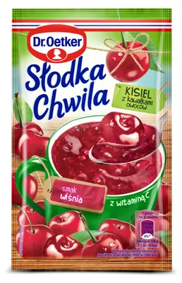 Image de Kisiel aux cerises et aux fruits Dr. Oetker 31,5 g