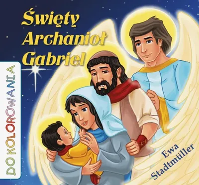 Obrázek produktu pro Święty Archanioł Gabriel - kolorowanka