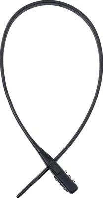 Obrázek produktu pro Oxford Combi Zip Lock Black Ocelové lanko-Zámek