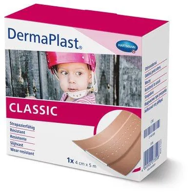 Produktbild von Hartmann DermaPlast Classic Pflasterband gewebt 8 cm x 5 m | Packung (1 Stück)