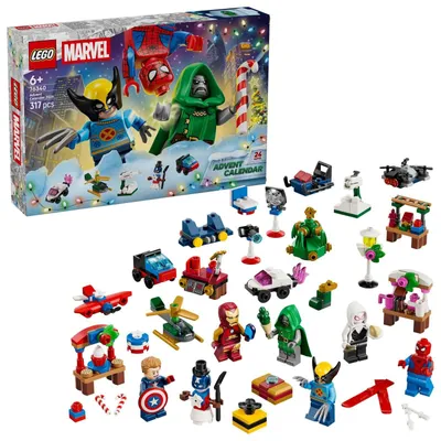 Imagen del producto de Marvel Calendario de Adviento 2026 76340 SUPERHÉROES JUGUETE CALENDARIO DE ADVIENTO