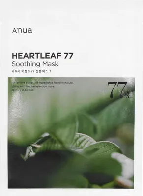 Produktbild von ANUA - Heartleaf 77% Soothing Mask, 25ml