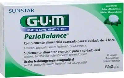 Obrázok produktu pre Sunstar Gum, PerioBalance, 30 tabletek do ssania - Długi termin ważności!