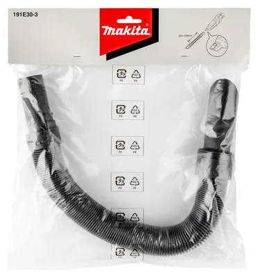 Produktbild von Makita 191E30-3, Schlauch, Zylinder-Vakuum, Schwarz, Makita, DCL280F, DCL281F, CL001G ,CL003G, 2,8 cm