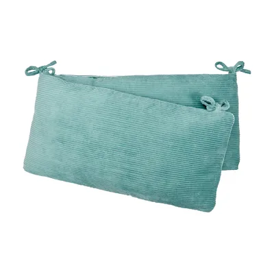 Produktbild von KraftKids Nestchen Cord Breitcord Mint pass. f. Bettgröße 140 x 70 cm