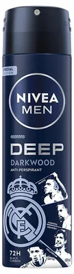 Produktbild von NIVEA MEN REAL MADRYT Deep Darkwood Antitranspirant für Männer, 150 ml