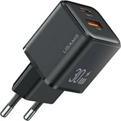 Produktbild von Usams Charging USB-C+USB-A PD 3.0 30W Fast Charging