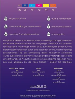 Produktbild von BodySafe Slip Highwaist Panty
