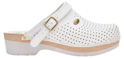 Produktbild von Scholl Uni Clog SUPERCOMFORT Schuh für Medizinisches Fachpersonal, Bianco, 39