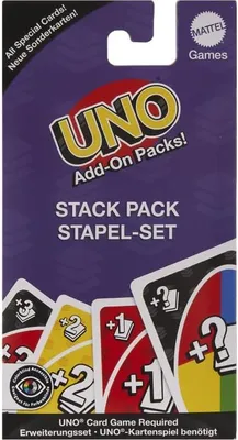Produktbild von MATTEL Uno Stack Pack Stapel Set 0