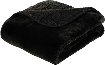 Produktbild von Gözze Kuscheldecke Cashmere-Feeling Premium 180 x 220 cm schwarz (94)