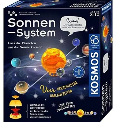 Zdjęcie produktu dla Układ słoneczny zestaw eksperymentalny 50 elementów dla dzieci