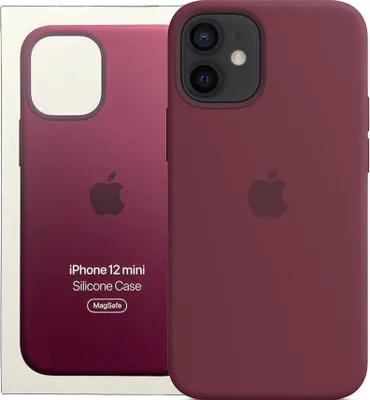 Zdjęcie produktu dla Etui silikonowe Apple iPhone 12 mini A2496 Plum Neu