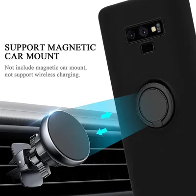 Immagine prodotto di Cadorabo cover per Samsung Galaxy NOTE 9 cover protettiva in nero custodia del telefono cellulare TPU custodia cover