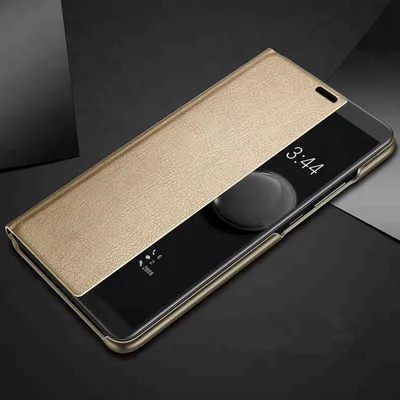Produktbild von Huawei P30 Lite Smart View Flip Cover Gold
