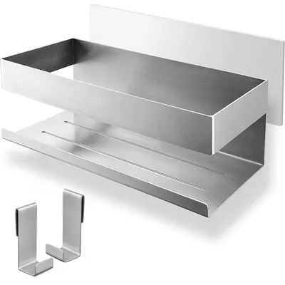 Produktbild von Duschablage ohne Bohren,Duschregal Duschkorb Duschablage selbstklebend Badregal