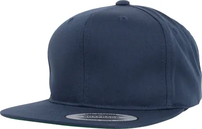 Immagine prodotto di FLEXFIT 6308 | Pro-Style Twill Snapback Cap per giovani, visiera verde - Colore: Navy - Taglia: B (6-14)