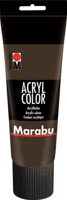 Produktbild von Marabu Acryl Color dunkelbraun 225ml