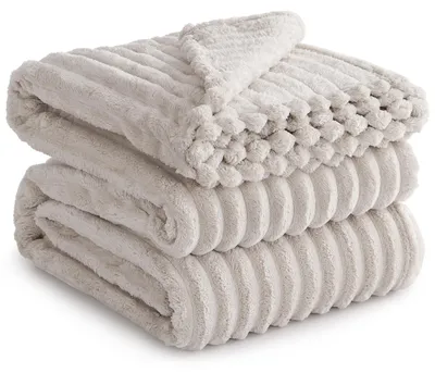 Produktbild von Weiche Decke Beige - 230x270 cm