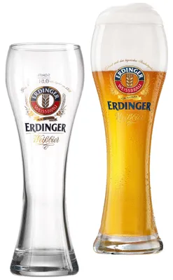 Produktbild von Erdinger 2er-Set Biergläser 0,5 l, neu und offiziell
