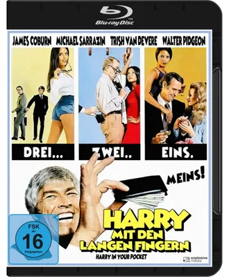 Obrázok produktu pre PLAION 1113092, Film, Blu-ray, Nemčina, Angličtina, 103 min, Harry in your pocket, Komédia
