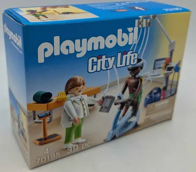 Produktbild von PLAYMOBIL City Life 70195, Arzt, 4 Jahr(e), Mehrfarbig, Kunststoff