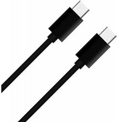 Immagine prodotto di WOW, cavo USB-C/USB-C 1 m - 3 A, nero