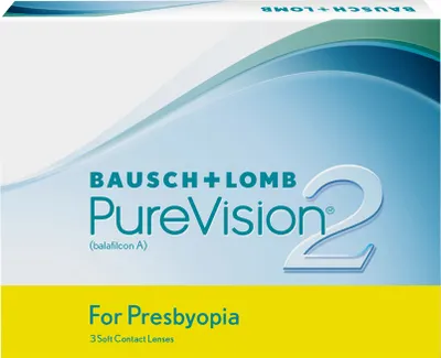 Produktbild von PureVision 2 for Presbyopia - 3 monthly lenses - Sph: +0.75, Add: high, BC: 8.6, D: 14.0