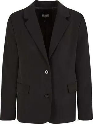 Image de Urban Classics Ladies Long Blazer noir - S Blazer