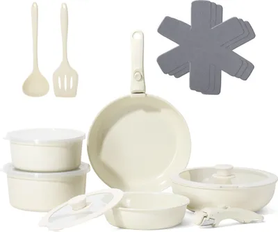 Produktbild von Sweiko Topfset,16-Teiliges Kochgeschirr-Set，Keramik Topfset