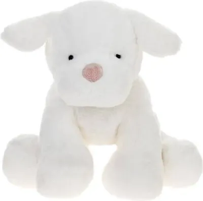 Image de Renée chien blanc 30cm