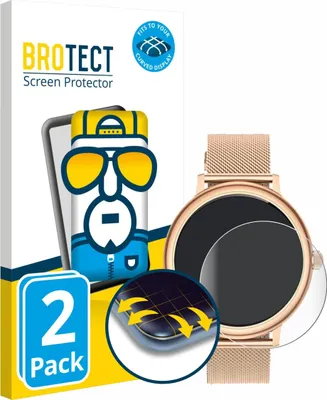Produktbild von 2x BROTECT Fullscreen Schutzfolie für Ruxingx AK98 1.19" Displayschutz Folie Fullcover Klar Transparent