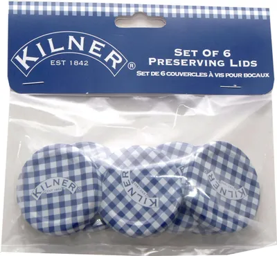 Immagine prodotto di kilner - Confeziome da 6 coperchi a vite 70Mm