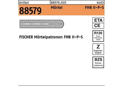Produktbild von Mörtelpatrone R 88579 FHBII-P 24x170 f.FHB-S