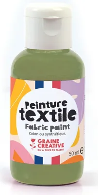 Zdjęcie produktu dla Farba do tkanin 50 ml - zielony khaki